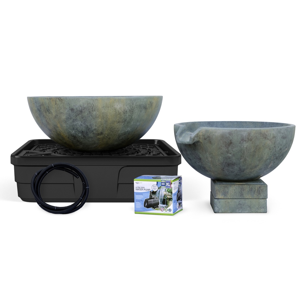 Spillway Bowl & Basin Landscape Fountain Kit