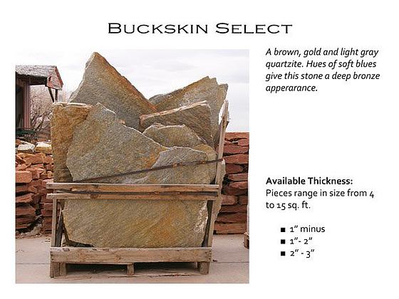 Buckskin 2" Minus Select