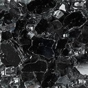 Galaxy Black Fire Glass 0.5" (20 lb)