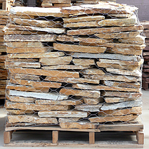 Garden Patio Stone Autumn Gold ~2,000 lb.